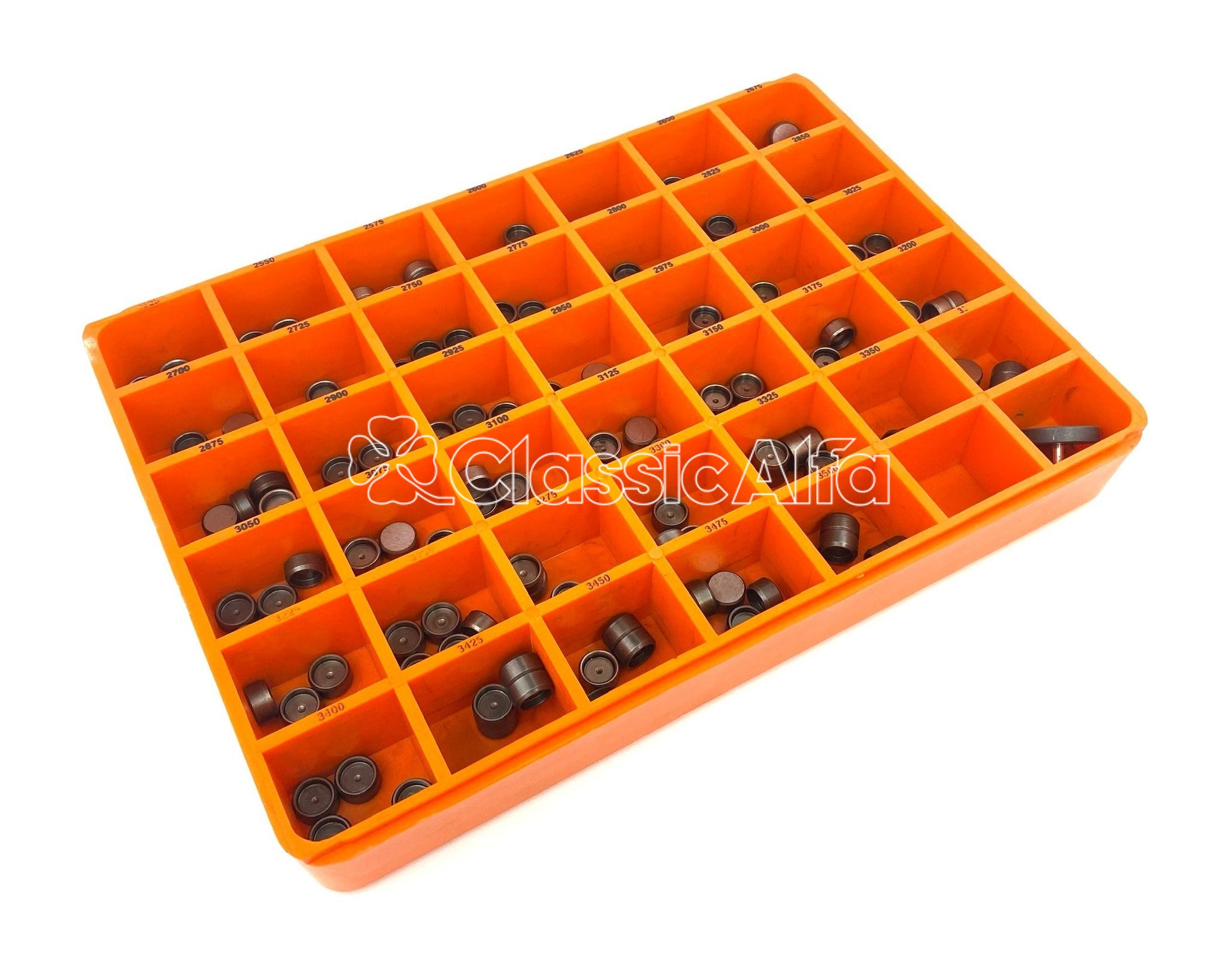 EN107/1 VALVE SHIM BOX 8MM (2.525-3.5MM)