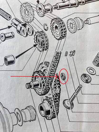 EN142 THRUST WASHER FRONT TIMING SPROCKET - ALL 4 CYL