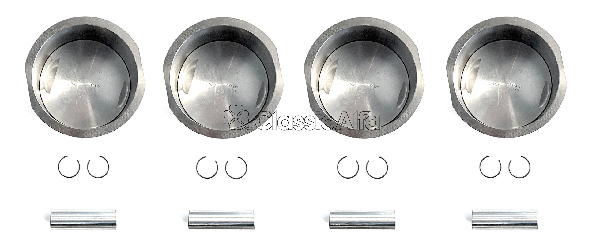 EN300 2000 TWIN SPARK PISTON & LINER SET (8 valve)