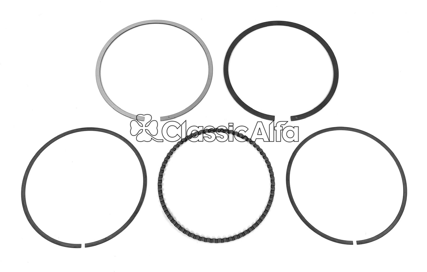 EN511/1  COSWORTH PISTON RING SET 79MM