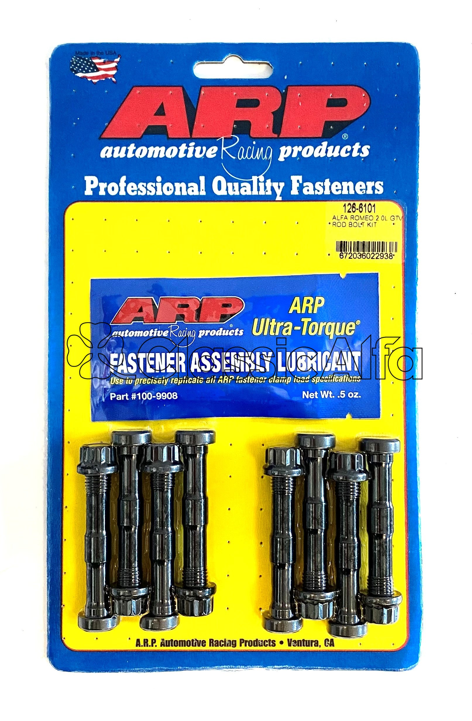 EN519 ARP CONROD BOLT SET 1750/2000 ENGINES