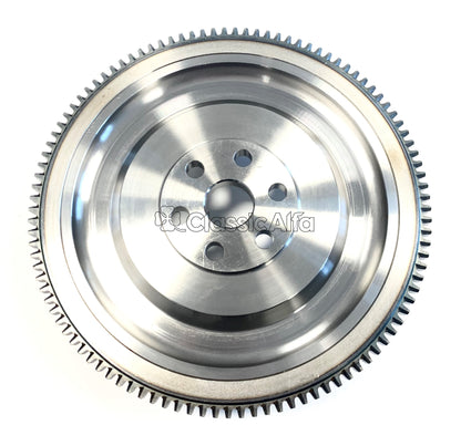 EN536 LIGHTWEIGHT 6 BOLT STEEL FLYWHEEL TO RUN MECHANICAL CLUTCH