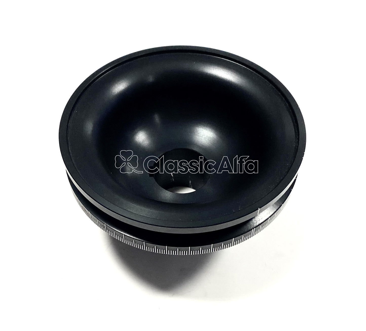 EN539 ALUMINIUM FRONT CRANKSHAFT PULLEY - 360 DEGREE MARKINGS