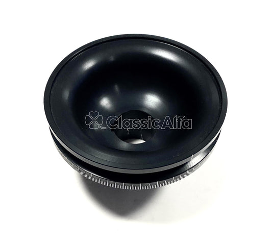 EN539 ALUMINIUM FRONT CRANKSHAFT PULLEY - 360 DEGREE MARKINGS