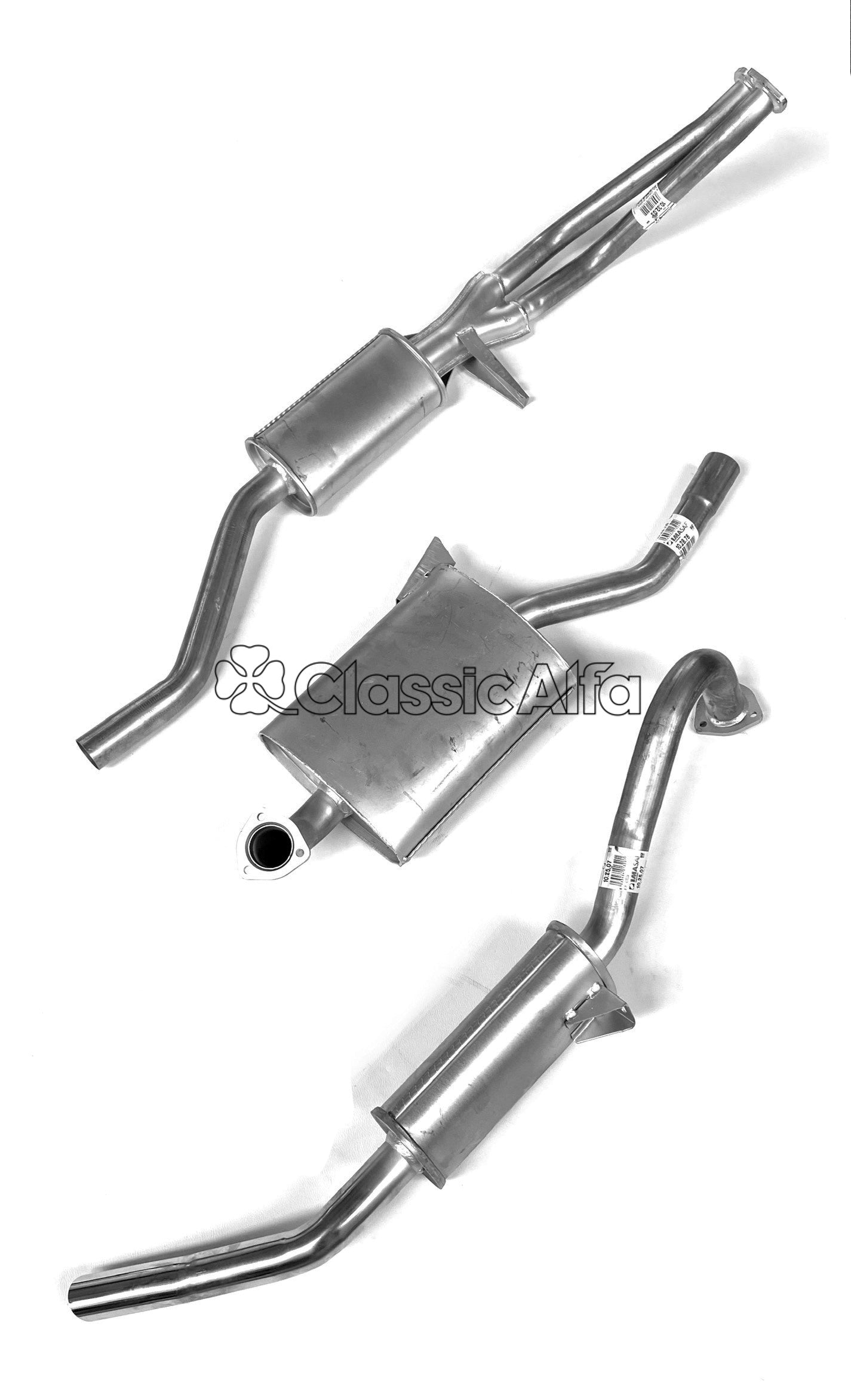 EX001 COMPLETE EXHAUST - GT/GTV - NOW WITH FITTING KIT. 