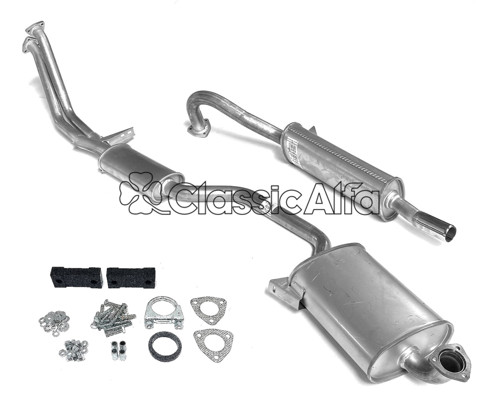 EX005 COMPLETE EXHAUST - SPIDER 1989-93