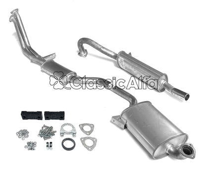 EX005 COMPLETE EXHAUST - SPIDER 1989-93