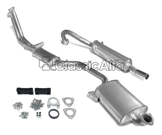 EX005 COMPLETE EXHAUST - SPIDER 1989-93