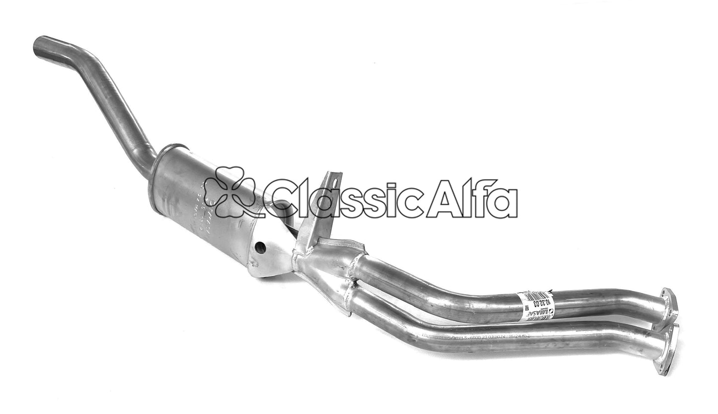 EX006 FRONT EXHAUST SECTION - GT/GTVs 1971 ONWARDS