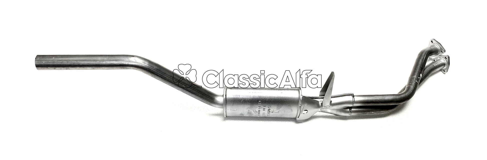 EX007/2 FRONT EXHAUST SECTION - GIULIA SALOON 1971-78