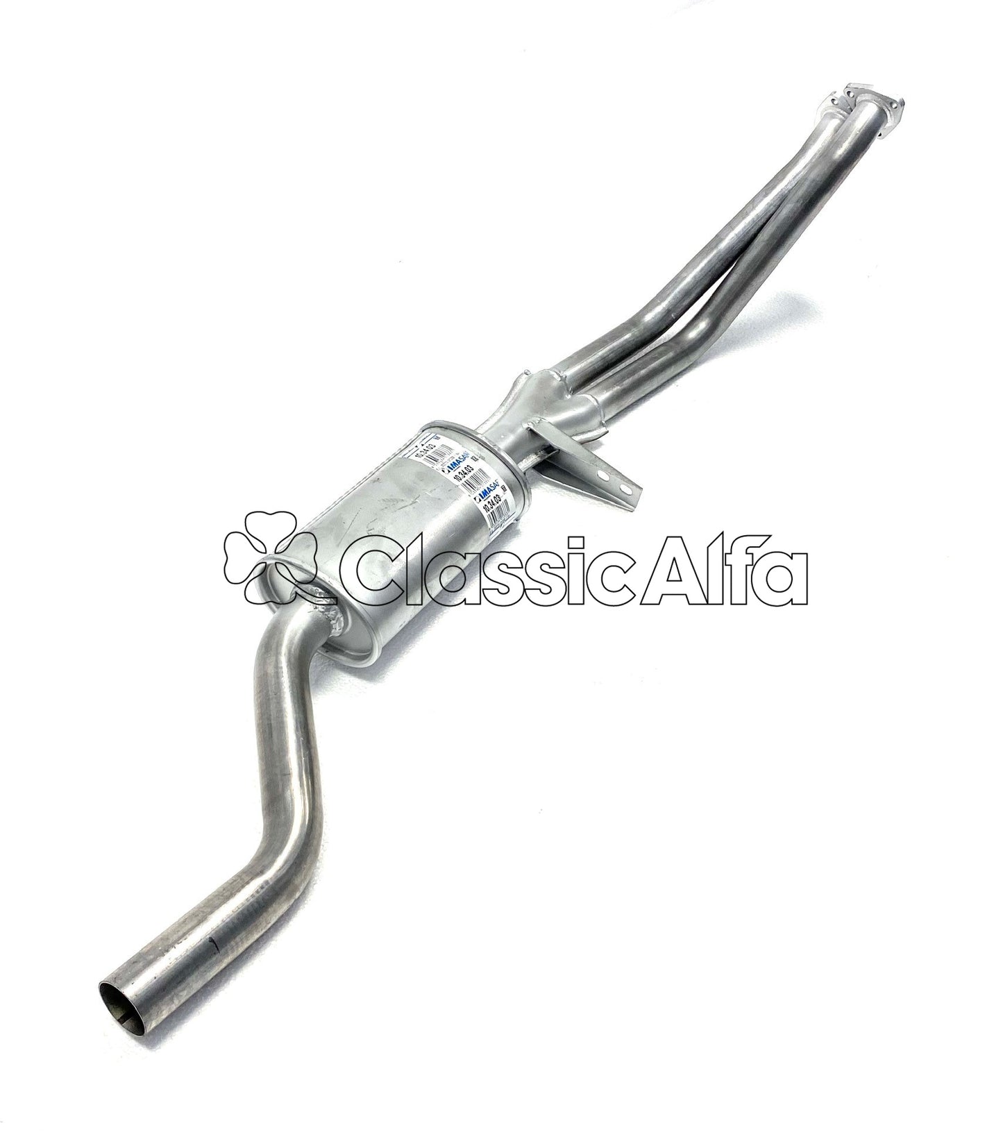 EX008 FRONT EXHAUST SECTION - SPIDER 71-86