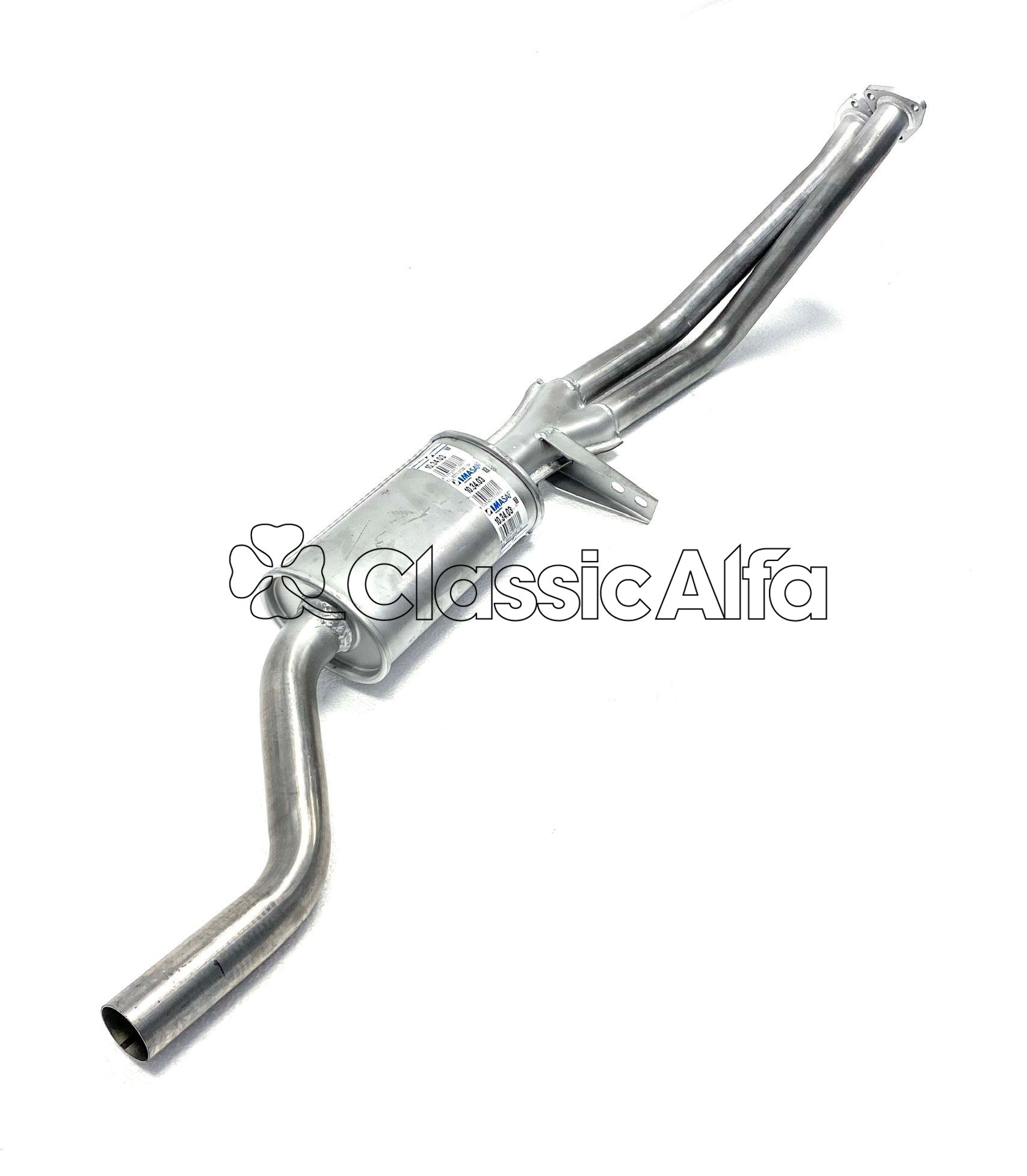 EX008 FRONT EXHAUST SECTION - SPIDER 71-86