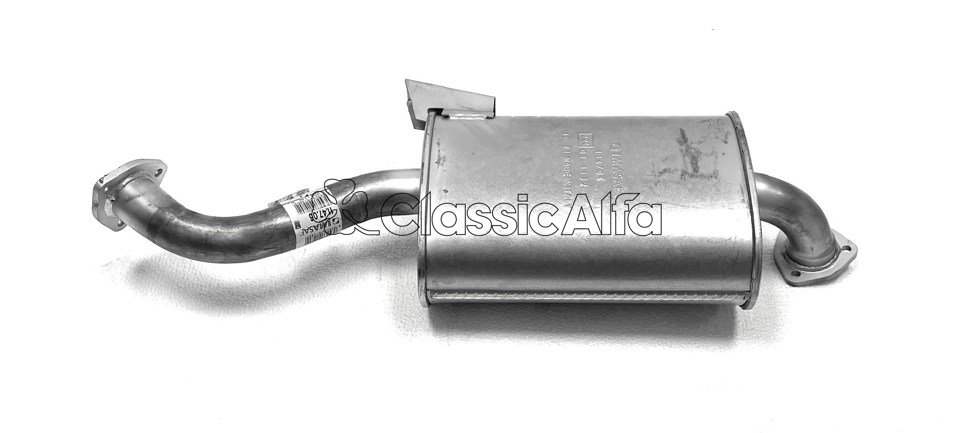 EX009/1 MIDDLE EXHAUST SECTION - SPIDER 1990-93 (CATALYTIC CONV)