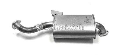 EX009/1 MIDDLE EXHAUST SECTION - SPIDER 1990-93 (CATALYTIC CONV)