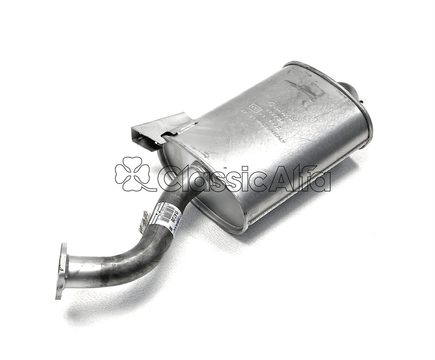 EX009/1 MIDDLE EXHAUST SECTION - SPIDER 1990-93 (CATALYTIC CONV)