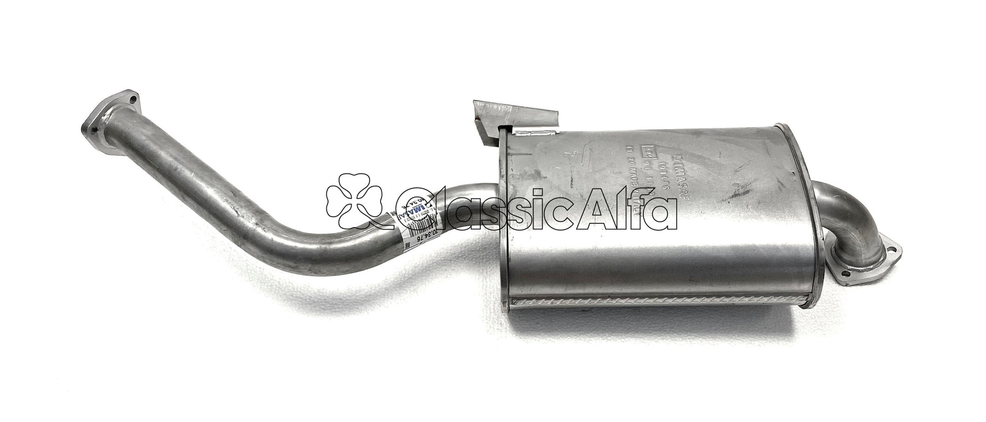 EX009/2 MIDDLE EXHAUST SECTION - SPIDER 1978-89 (CATALYTIC CONV)