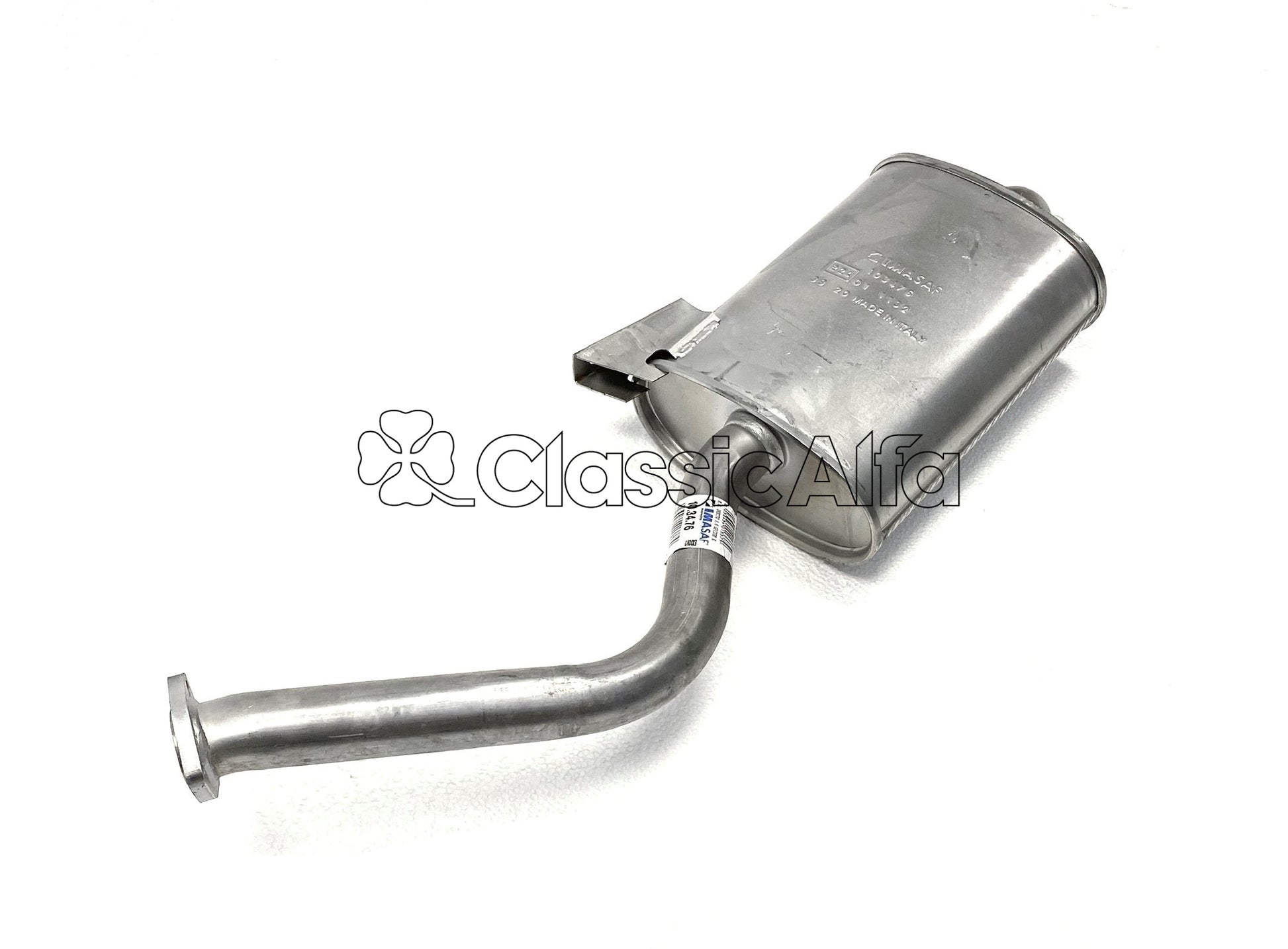 EX009/2 MIDDLE EXHAUST SECTION - SPIDER 1978-89 (CATALYTIC CONV)