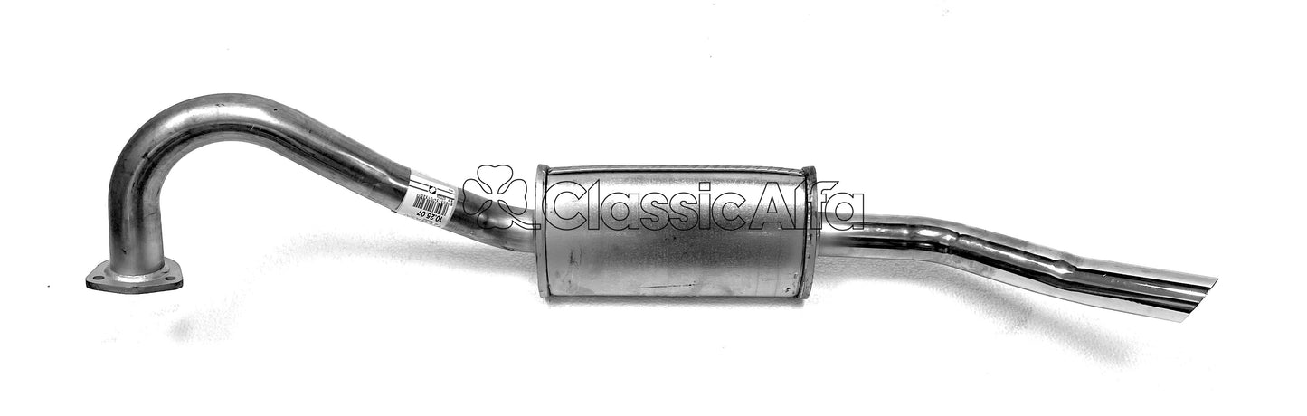 EX013 REAR EXHAUST SECTION - ALL GT/GTVs  & GIULIA SALOONS