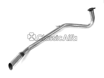 EX014/1 STAINLESS REAR EXHAUST - NO SILENCER - ALL GT/GTV & GIULIA SALOON