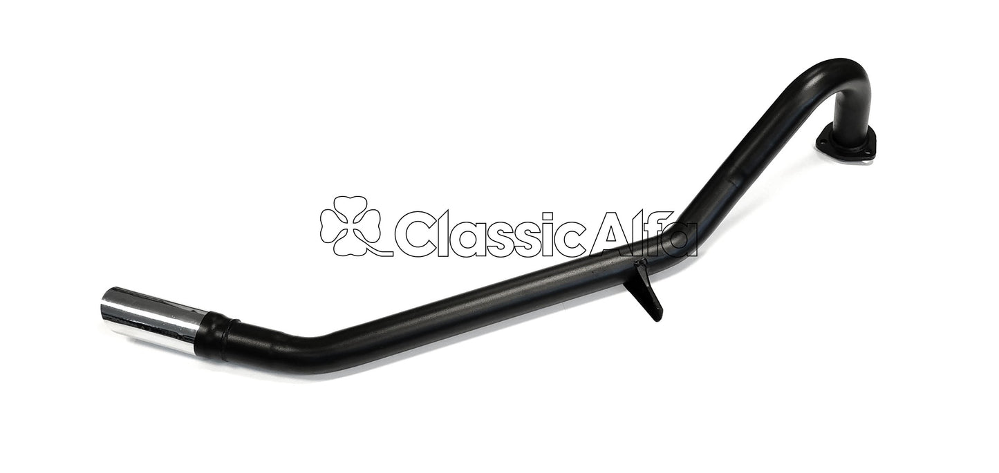 EX014 REAR EXHAUST SECTION - NO SILENCER - ALL GT/GTV & GIULIA SALOON