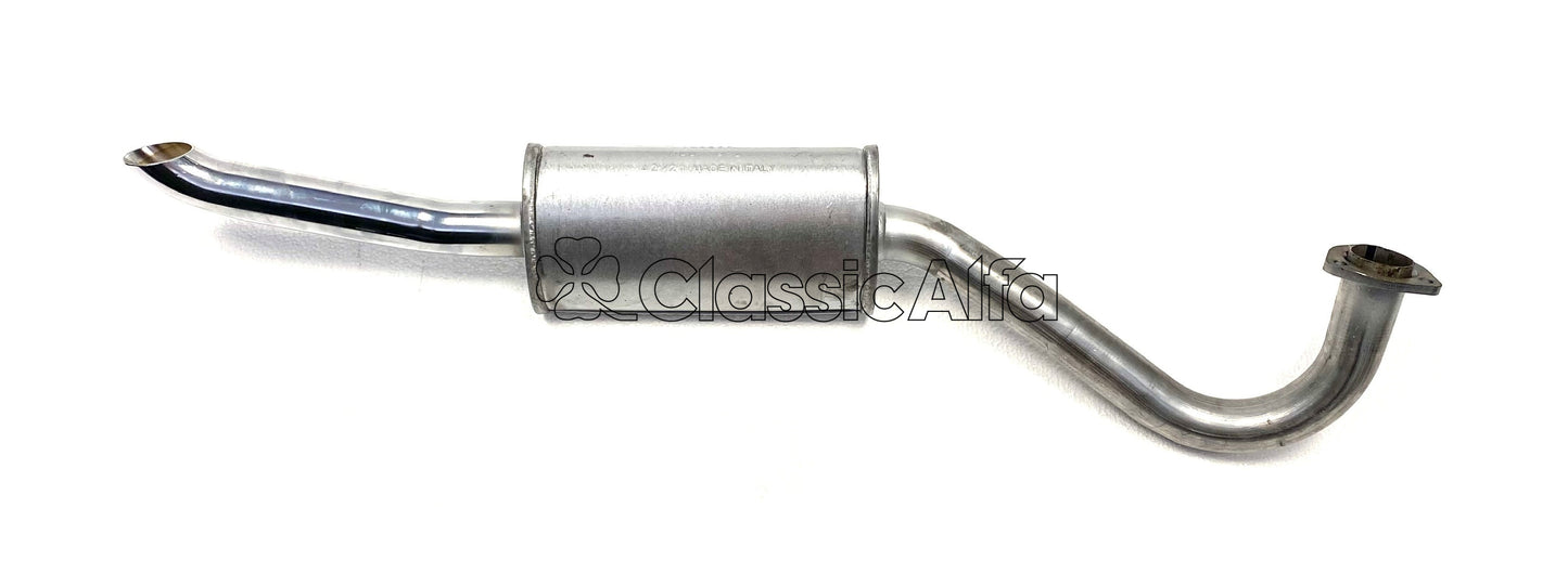 EX016 REAR EXHAUST SECTION - SPIDER 1971-83