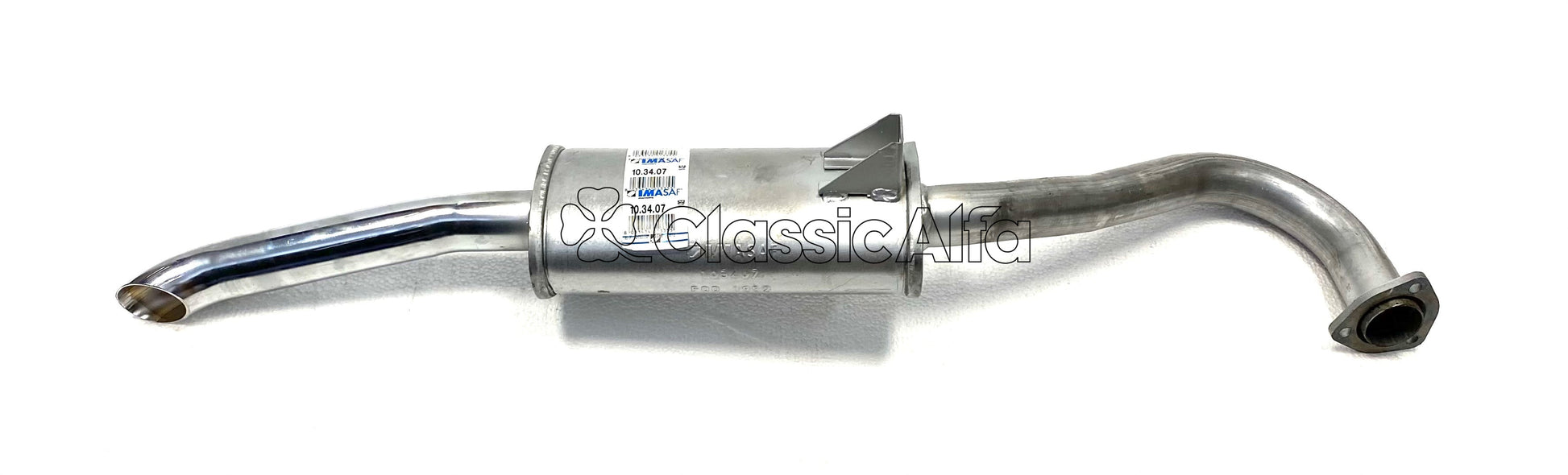 EX016 REAR EXHAUST SECTION - SPIDER 1971-83