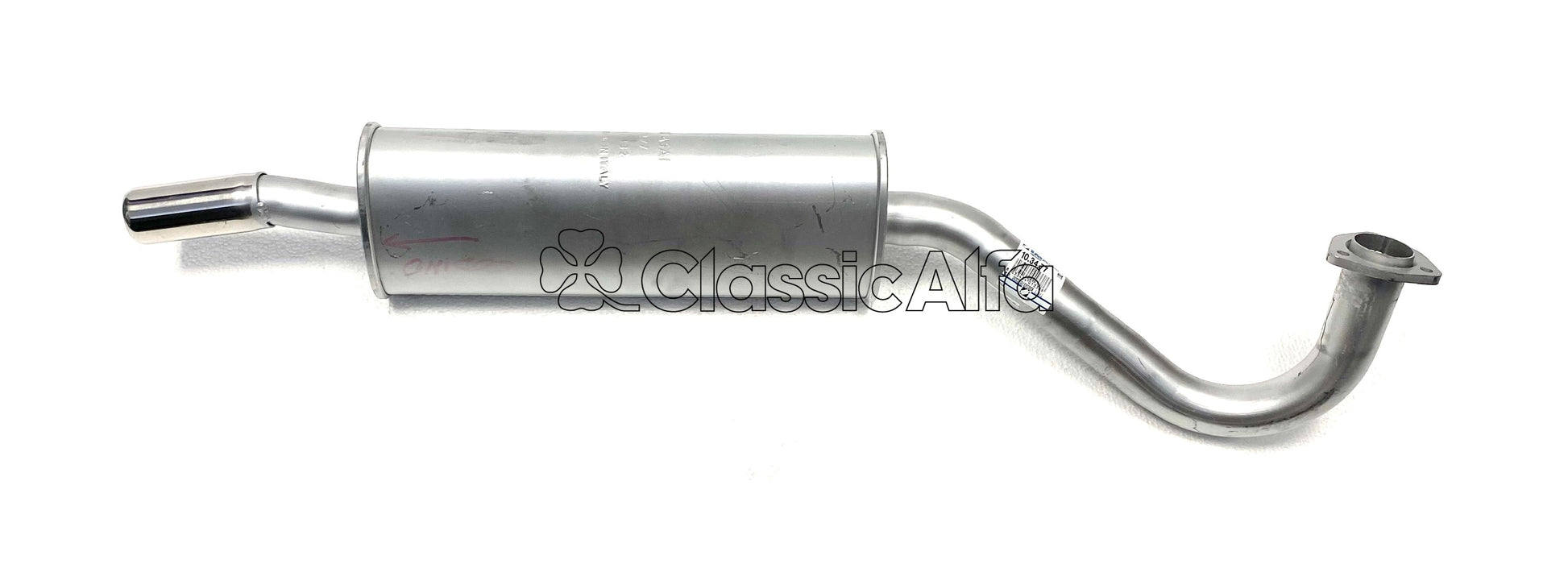 EX017 REAR EXHAUST SECTION - SPIDER 1983-93