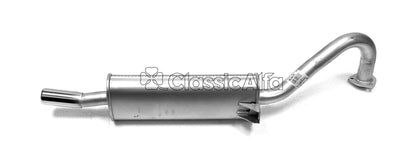 EX017 REAR EXHAUST SECTION - SPIDER 1983-93