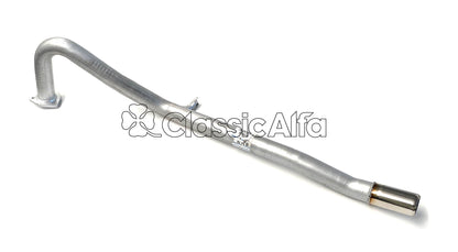 EX018 REAR EXHAUST SECTION - NO SILENCER - SPIDERS 1983-93