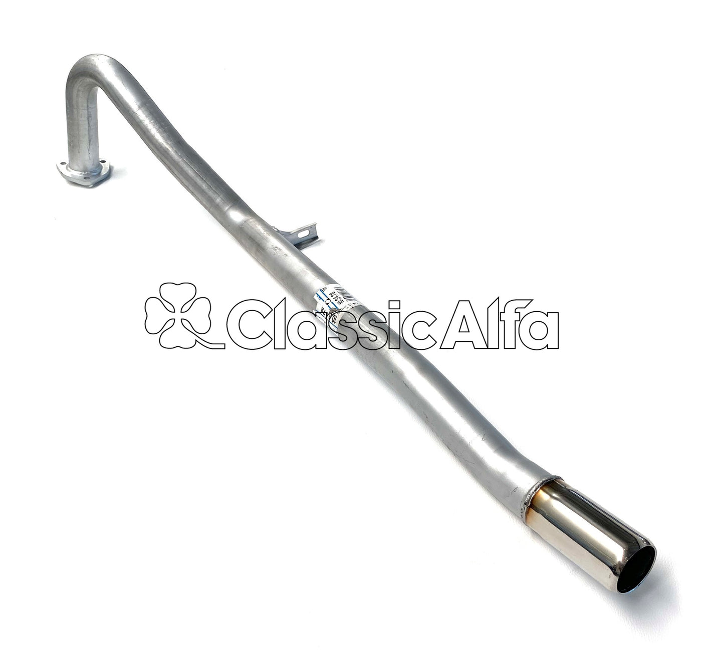 EX018 REAR EXHAUST SECTION - NO SILENCER - SPIDERS 1983-93