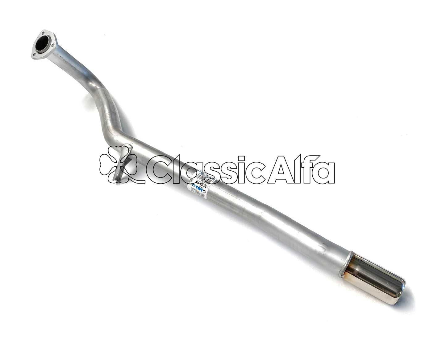 EX018 REAR EXHAUST SECTION - NO SILENCER - SPIDERS 1983-93