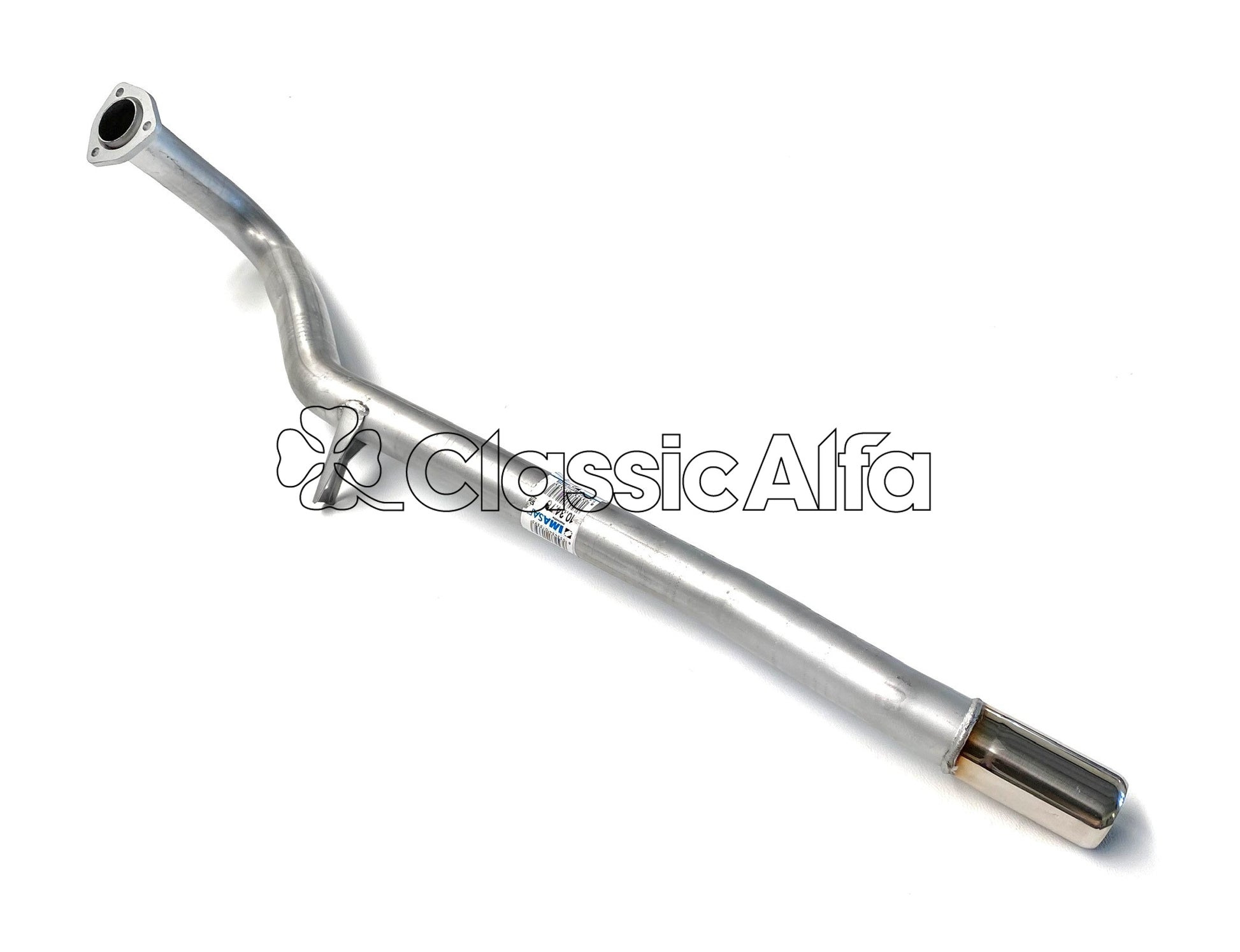 EX018 REAR EXHAUST SECTION - NO SILENCER - SPIDERS 1983-93