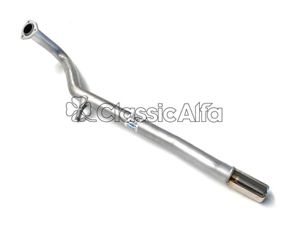 EX018 REAR EXHAUST SECTION - NO SILENCER - SPIDERS 1983-93