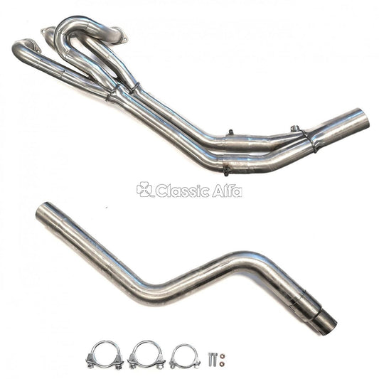 EX032 SPORT EXHAUST MANIFOLD FOR TWIN SPARK MOTOR - STAINLESS STEEL