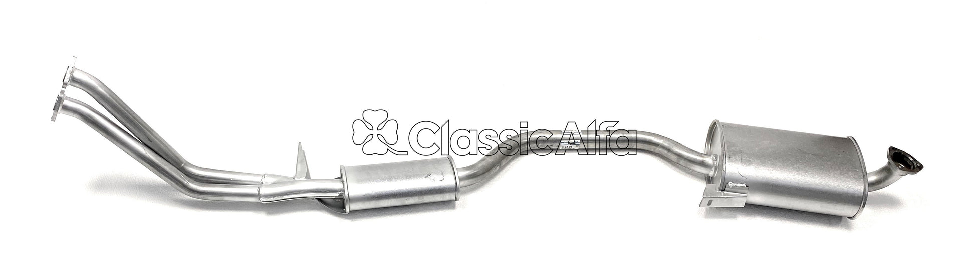 EX033 FRONT & MIDDLE EXHAUST SECTION - INJECTION SPIDERS 1989 ON