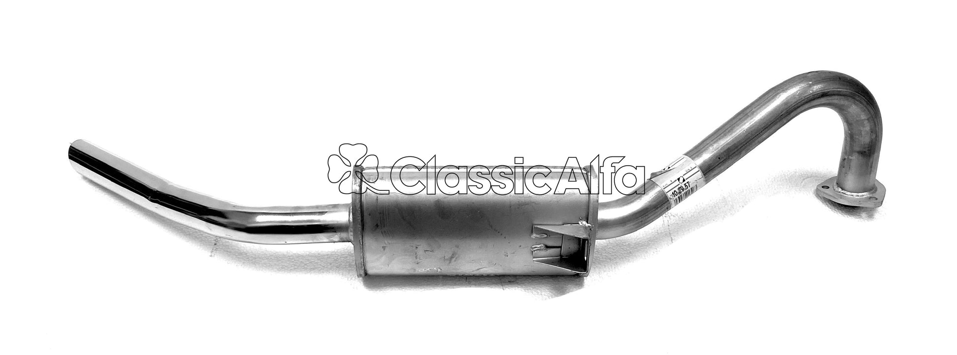 EX048 REAR EXHAUST SECTION - ALL  BERLINA SALOONS 1750 & 2000