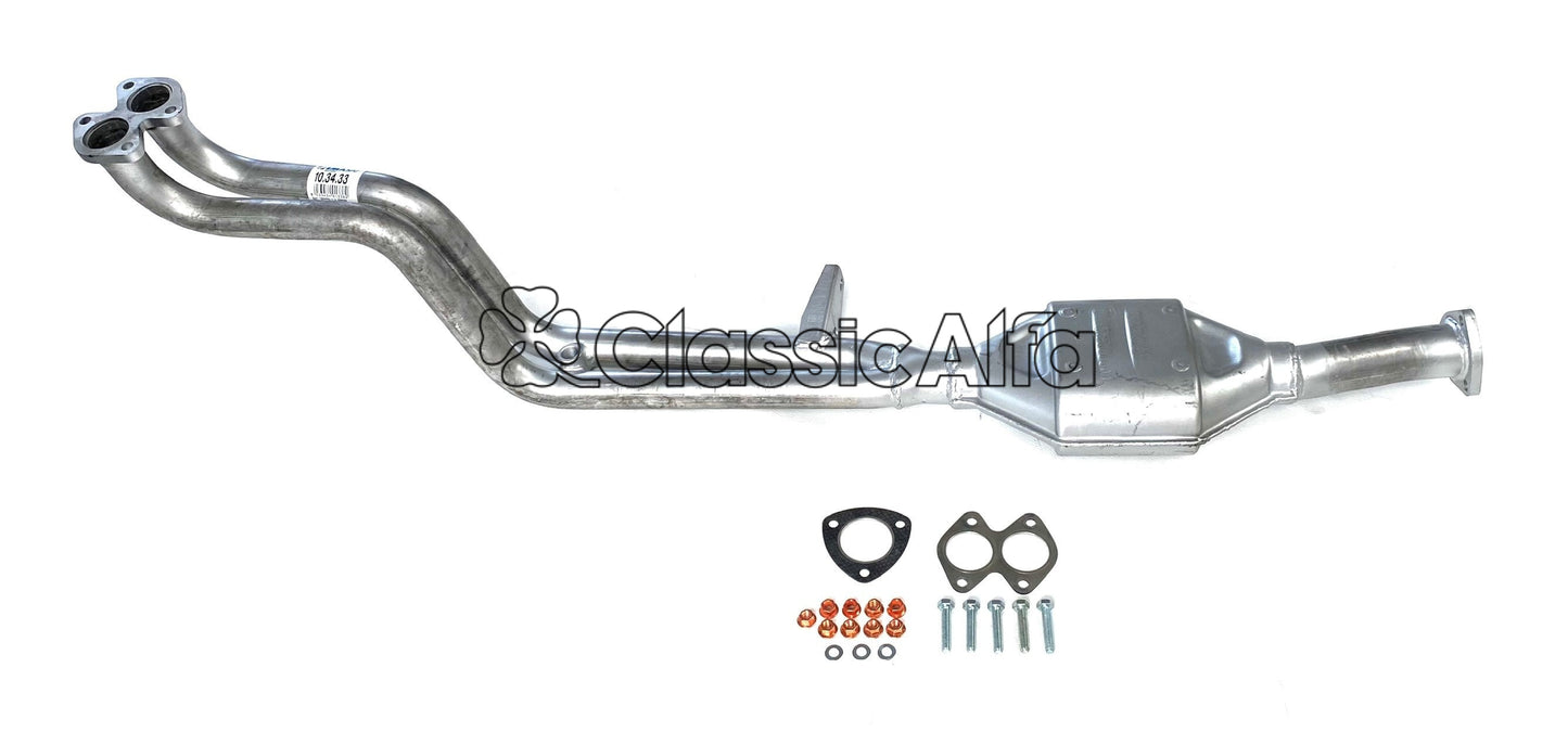 EX061 CATALYTIC FRONT EXHAUST SECTION - SPIDER 1978-89