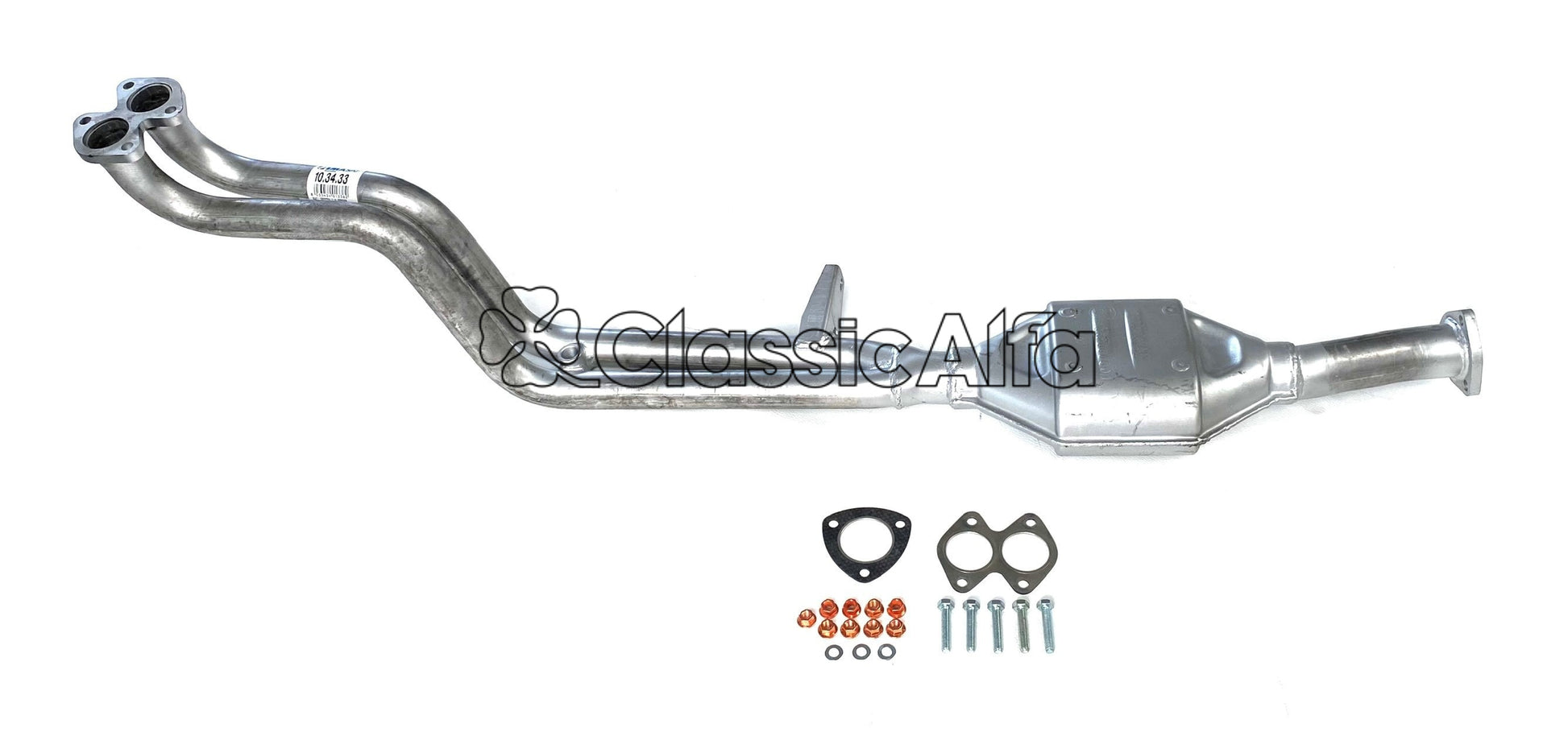 EX061 CATALYTIC FRONT EXHAUST SECTION - SPIDER 1978-89