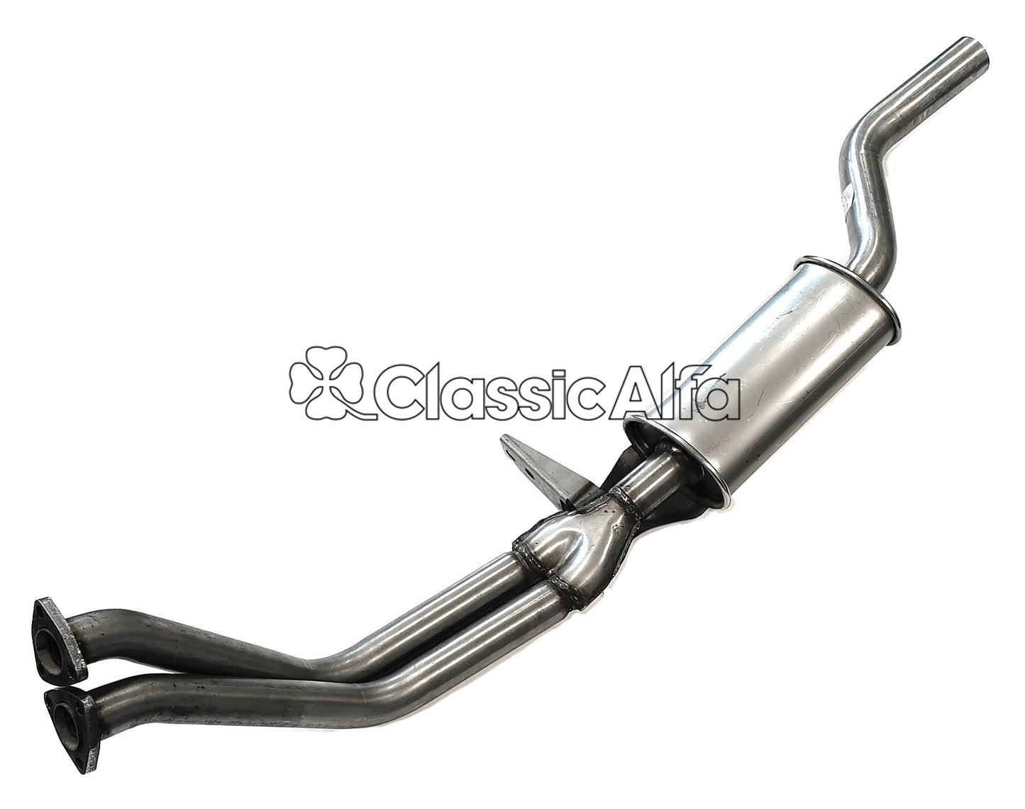 EX070 STAINLESS FRONT EXHAUST - SPIDER (71-86)