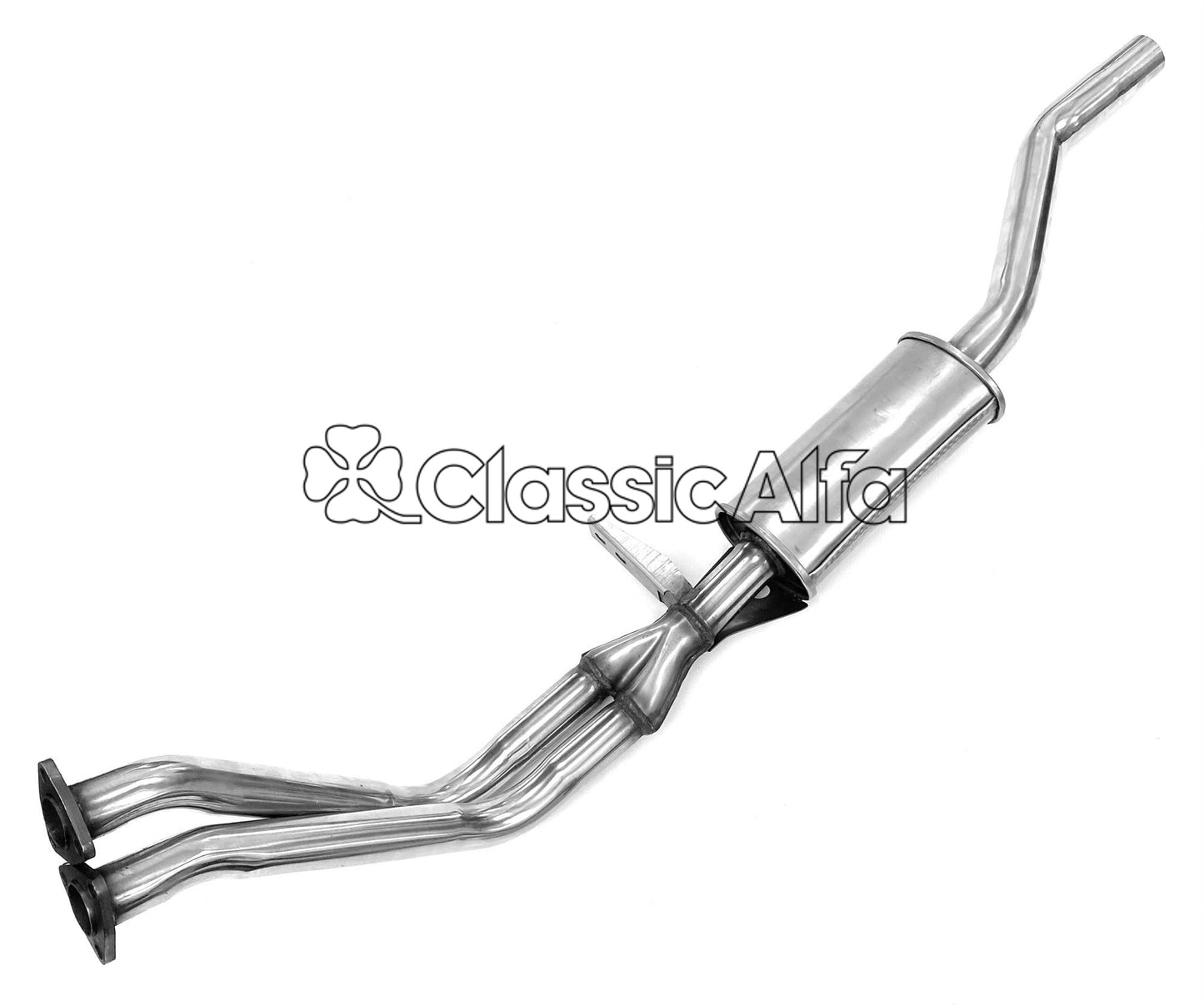 EX074 STAINLESS STEEL - FRONT EXHAUST SECTION - GT/GTVs 1971 ONWARDS