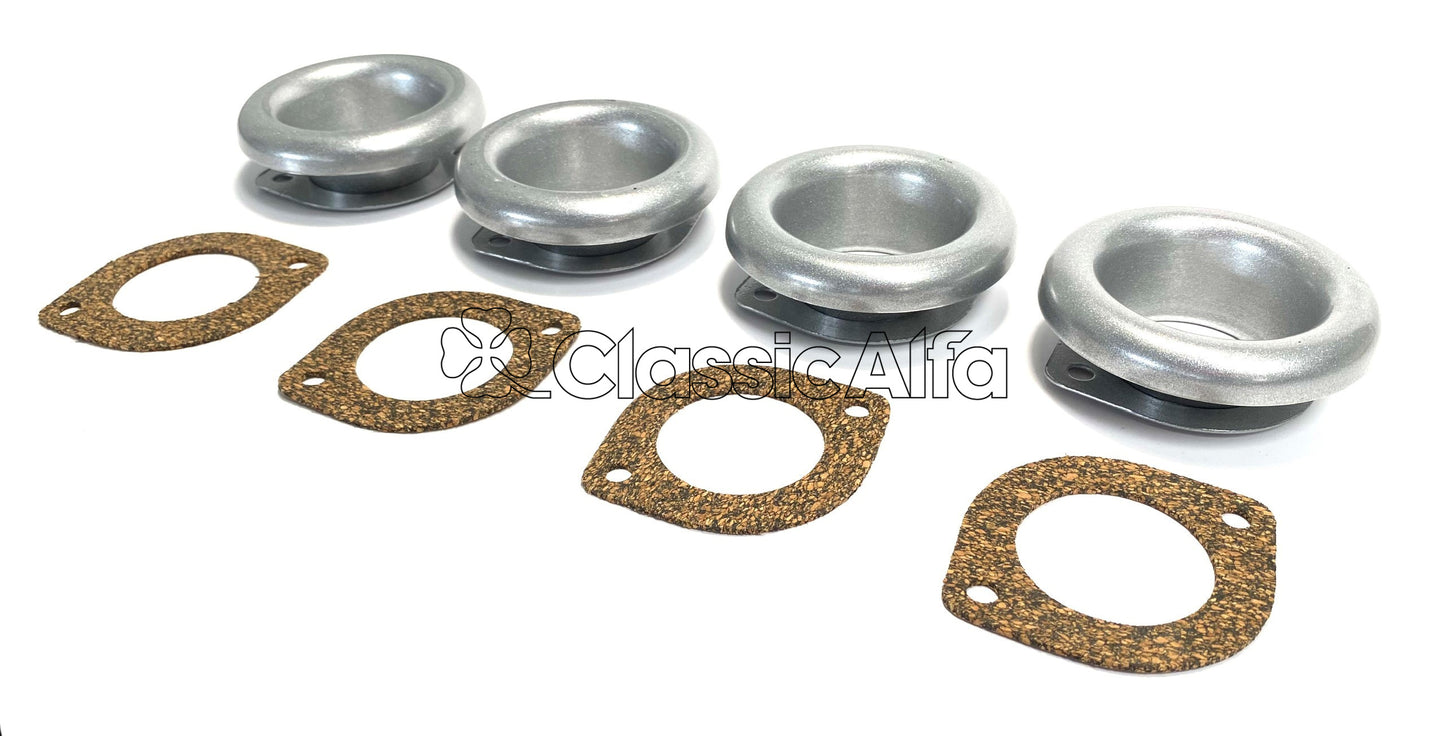 FL047 PIPERCROSS 45MM CARBURETTOR RAM PIPES - SET OF 4