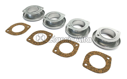 FL047 PIPERCROSS 45MM CARBURETTOR RAM PIPES - SET OF 4