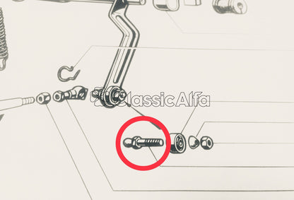 FL052/2 BALL JOINT THROTTLE LINKAGE.