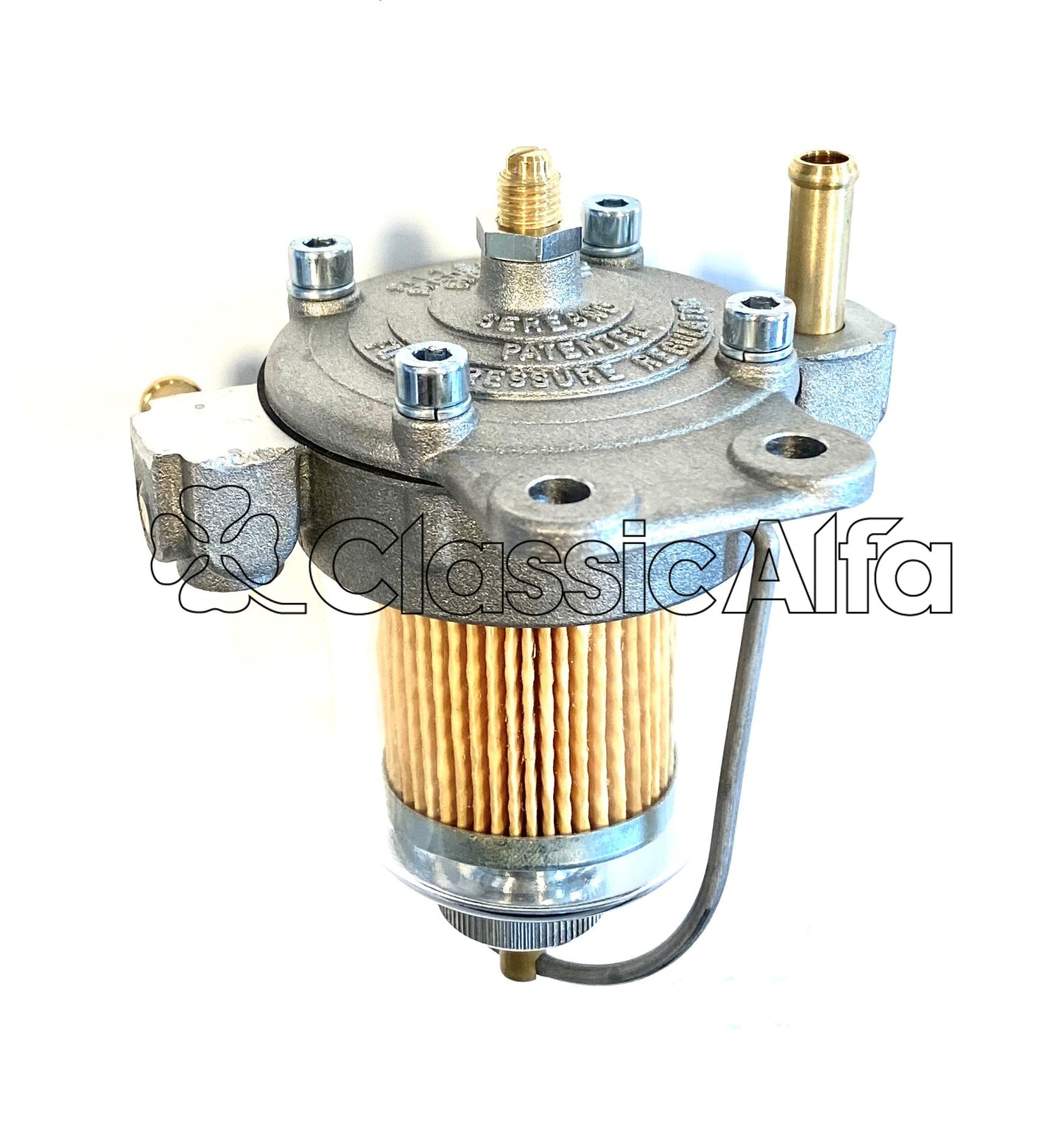 FL053 FILTER KING FUEL FILTER & REGULATOR WITH GLASS BOWL