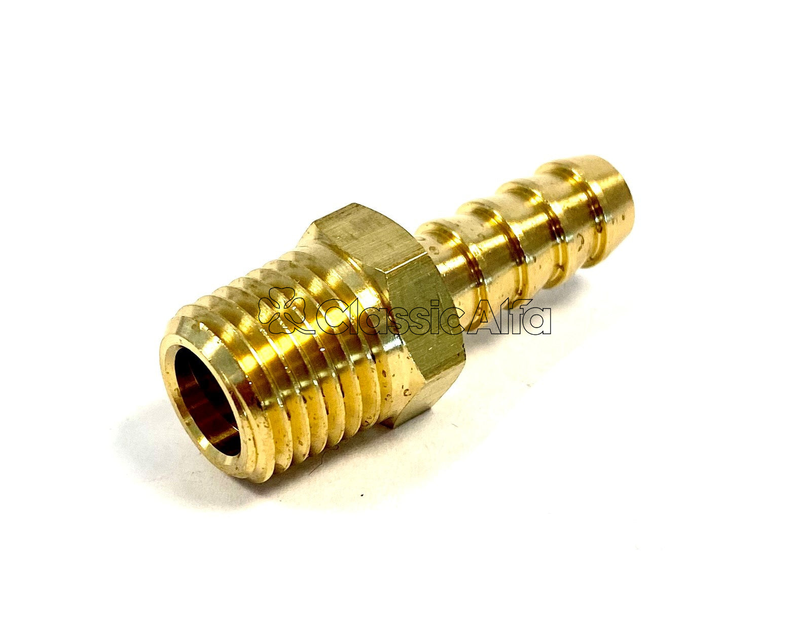 FL063/3 FACET RED TOP PUMP STRAIGHT HOSE FITTING