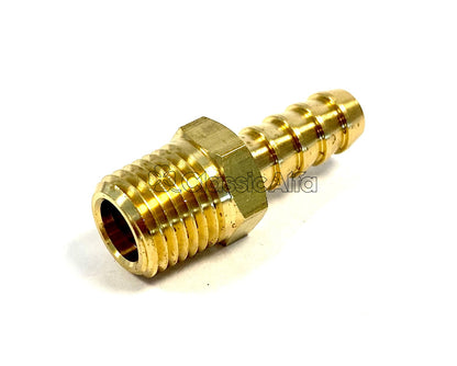 FL063/3 FACET RED TOP PUMP STRAIGHT HOSE FITTING