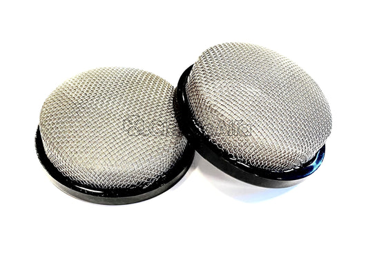 FL070 PAIR OF 70mm MESH FILTERS TO SUIT 48 DCOE CARBURETTORS