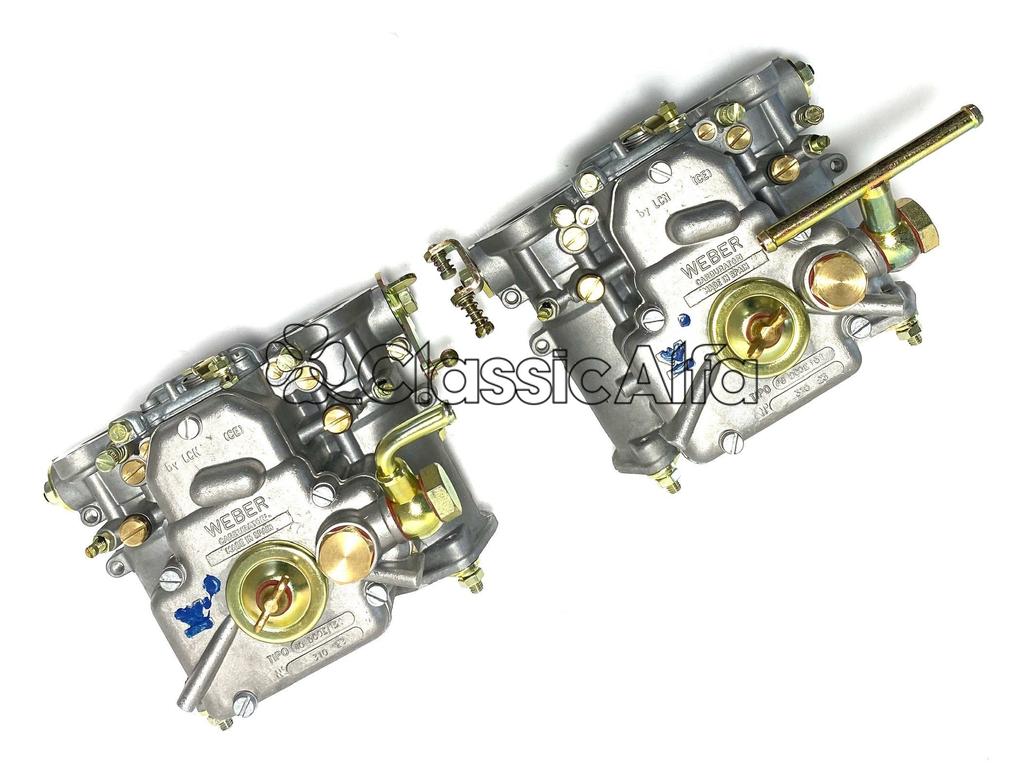 FL120 PAIR WEBER 40 DCOE CARBURETTORS FOR 2000 ENGINES – Classic Alfa
