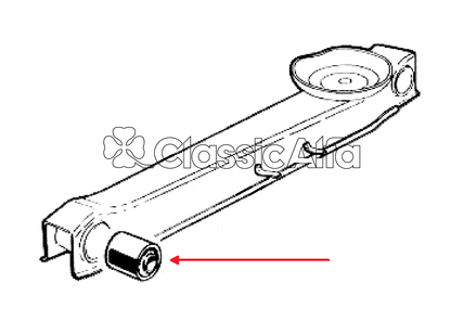 SU063 REAR SUSPENSION TRAILING ARM - FRONT BUSH