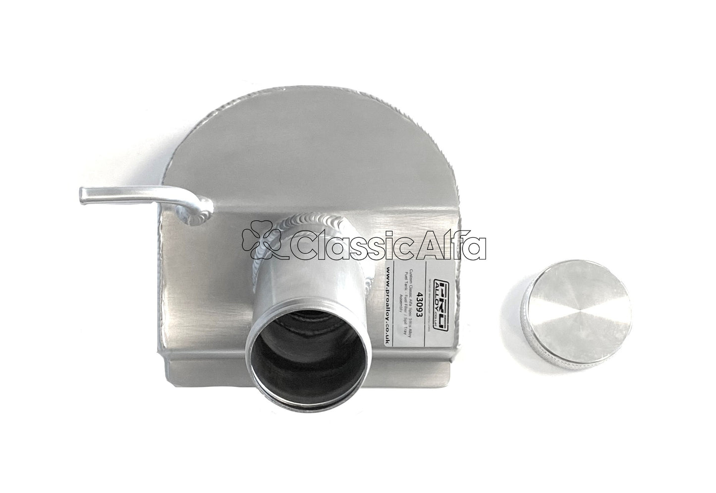 FL040/2 ALUMINIUM FUEL FILLER NECK